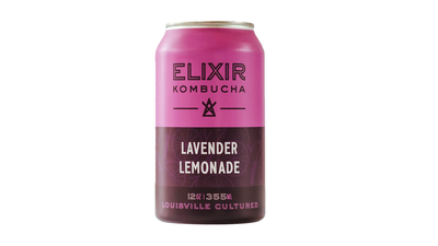 Elixir Kombucha - Lavender Lemonade (12 oz. can)