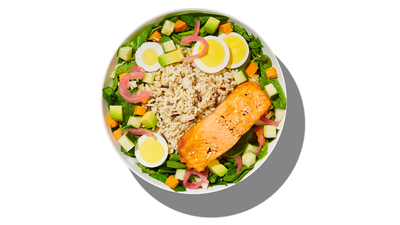 Salmon Loves You grain bowl