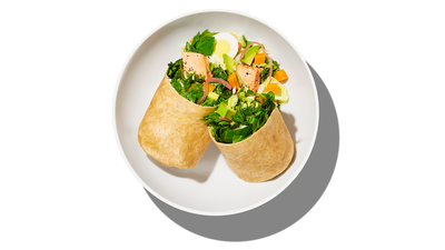 Salmon Loves You wrap