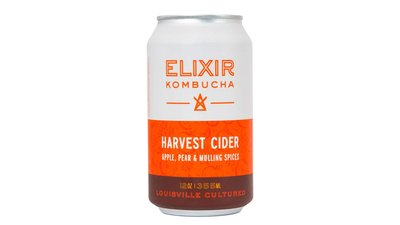 Elixir Kombucha - Harvest Cider (12 oz. can)