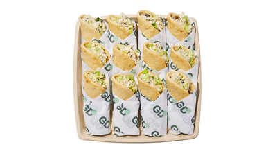 Chicken Salad Pita Wrap Platter