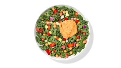 Hummus Where The Heart Is salad [v]