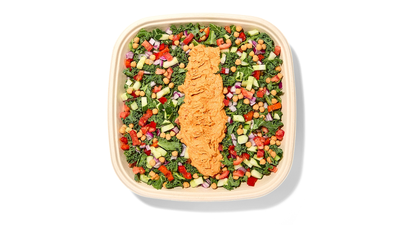 Hummus Where The Heart Is Family Salad [v]