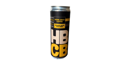 Heine Brothers' Straight Black Cold Brew Coffee (12 oz. can)